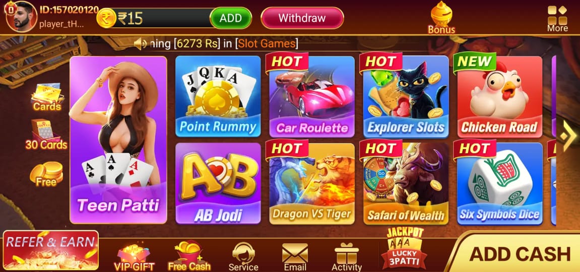 Teen Patti Master Slots